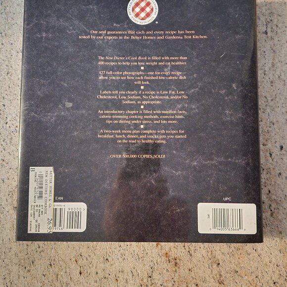 Better Homes and Gardens Dieter's Cookbook Hardcover - Picture 3 of 9